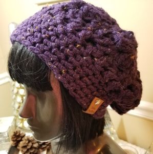 NWT Handmade Crochet Chunky 3-Way Unisex Beret